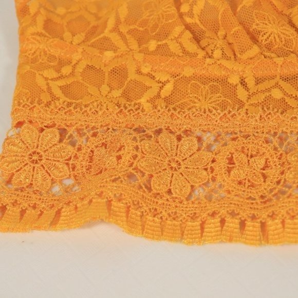 Free People Yellow Lace Bralette - Picture 3 of 6